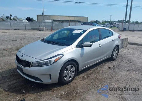 2017 Kia Forte Lx из США, поврежденный, VIN 3KPFK4A74HE062303